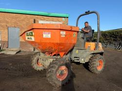 AUSA D400 AHG SWIVLE TIP DUMPER*YEAR 2015*2609 HOURS*VIDEO*
