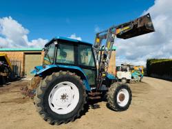 NEW HOLLAND 7635 4WD TRACTOR*C/W FRONT LOADER*VIDEO*