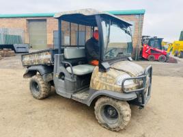 KUBOTA RTV900-EU ATV BUGGY*C/W HYDRAULIC TIP*YEAR 2013*VIDEO*