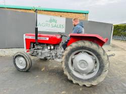MASSEY FERGUSON 240 TRACTOR*C/W REAR LINKAGE AND PTO*VIDEO*