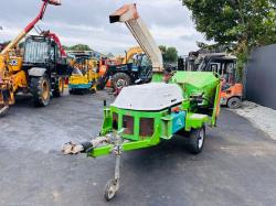 GREEN MECH CM170 TOWABLE WOOD CHIPPER*C/W ISUZU ENGINE*VIDEO*