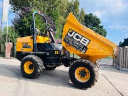 JCB 9TFT 4WD DUMPER *YEAR 2016, 1965 HOURS * C/W ROLE BAR *VIDEO*