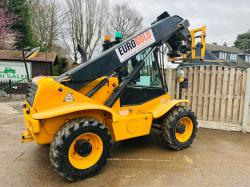 JCB 520-50 4WD TELEHANDLER * YEAR 2013 , ROAD REGISTERED *VIDEO*