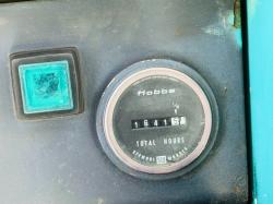 YANMAR B12 RUBBER TRACKED MINI EXCAVATOR*C/W BUCKET*VIDEO*