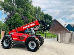 MANITOU MLT932 4WD TELEHANDLER * 9 METER REACH * C/W TINES & BUCKET*VIDEO*