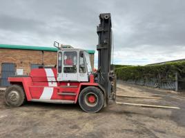 KALMAR DC16-1200 FORKLIFT*C/W FORK POSITIONER*VIDEO*