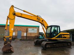 JCB JS200L EXCAVATOR*1 OWNER FROM NEW*C/W BUCKET*VIDEO*