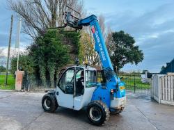 GENIE GTH-2506 4WD TELEHANDLER *ONLY 3169 HOURS* C/W PALLET TINES *VIDEO*