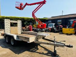 TWIN AXLE INDESPENSION TRAILER*C/W DROP DOWN RAMPS*VIDEO*