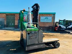 COMBILIFT C4000 DIESEL TRUCK MOUNTED FORKLIFT*C/W FORK POSITIONER*VIDEO*