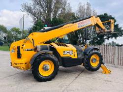 JCB 540-140 HI VIZ 4WD TELEHANDLER *YEAR 2017, 14 METER REACH* C/W TINES *VIDEO* 