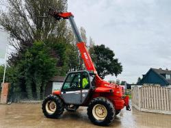 MANITOU MLT628T 4WD TELEHANDLER *AG-SPEC* C/W PICK UP HITCH *VIDEO*