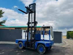 FANTUZZI SF.50XX SIDELOADER FORKLIFT*C/W PALLET TINES*VIDEO*