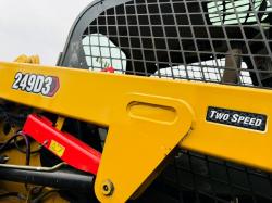 CATERPILLAR 249D3 TRACKED SKIDSTEER*C/W BUCKET*YEAR 2019*VIDEO*