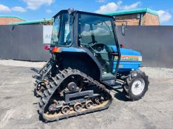 ISEKI TGS25C HALF TRACK COMPACT TRACTOR*READING 942 HOURS*VIDEO*