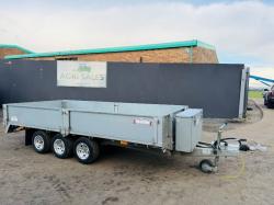 GRAHAM EDWARDS 5.5FT X 12FT TRI AXLE TRAILER*YEAR 2023*VIDEO*