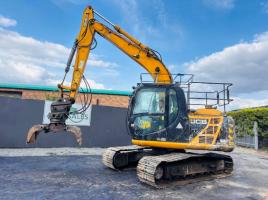 JCB JS 145LC EXCAVATOR*C/W SELECTOR GRAB*YEAR 2014*VIDEO*