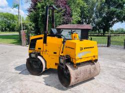 JCB VIBROMAX VMT280 DOUBLE DRUM ROLLER *685 HOURS* C/W ROLE BAR *VIDEO* 