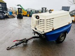 SULLAIR TOWABLE COMPRESSOR*C/W KOBUTA ENGINE*VIDEO*