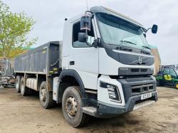 VOLVO FMX420 8X4 TIPPER LORRY*YEAR 2018*C/W EASY SHEET*VIDEO*