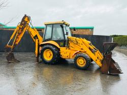 JCB 3CX PROJECT 12 SITEMASTER+*MANUAL GEARBOX*4 IN 1 BUCKET*VIDEO*