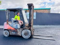 DOOSAN D25S-5 3 STAGE MAST FORKLIFT*YEAR 2012*VIDEO*