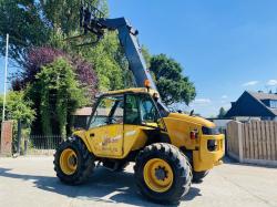 NEW HOLLAND LM630 4WD TELEHANDLER C/W PALLET TINES 