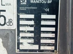 MANITOU M26-4 4X4 FORKLIFT*C/W PALLET TINES*VIDEO*