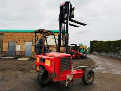 MOFFETT M5 25.3TL FORKLIFT*C/W KUBOTA ENGINE*1454 HOURS*VIDEO*