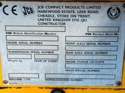 JCB 926 ROUGH TERRAIN 4WD FORKLIFT*3340 HOURS*YEAR 2008*VIDEO*