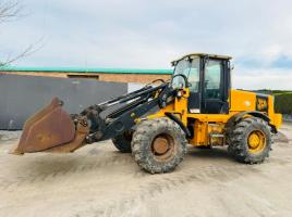 JCB 414S WHEELED LOADER HIGH TIP BUCKET*C/W BUCKET*VIDEO*