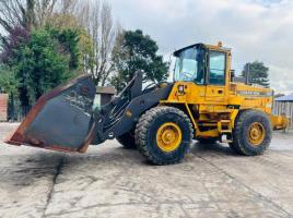  VOLVO L90C 4WD LOADING SHOVEL C/W TOE TIP BUCKET *VIDEO*