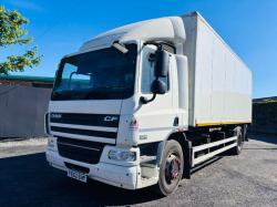 DAF CF75.360 4X2 BOX LORRY *C/W TUCK AWAY TAIL LIFT* YEAR 2012*VIDEO*