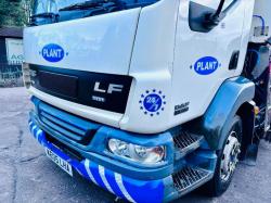 DAF LF55 4X2 JOHNSTON ROAD SWEEPER C/W MANUAL GEAR BOX *VIDEO*
