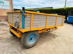 BAMFORDS SINGLE AXLE TIPPING TRAILER*VIDEO*
