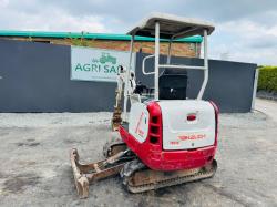 TAKEUCHI TB216 EXCAVATOR*C/W BUCKET*YEAR 2015*VIDEO*
