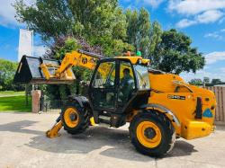 JCB 540-140 HI VIZ 4WD TELEHANDLER *YEAR 2017* C/W BUCKET & TINES*VIDEO*
