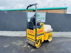 BENFORD TV800L DOUBLE DRUM ROLLER*C/W LISTER PETTER ENGINE*VIDEO*