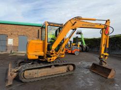 HYUNDAI ROBEX 55-3 EXCAVATOR*C/W BUCKET*VIDEO*