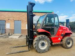 MANITOU M26-4 ROUGH TERRAIN FORKLIFT*YEAR 2016*C/W PALLET TINES*VIDEO*