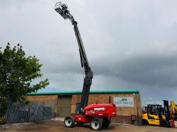 MANITOU 280TJ ARTICULATED BOOM LIFT*YEAR 2016*VIDEO*