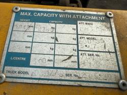 TCM FD30Z7S CONTAINER SPEC FORKLIFT *C/W 8 FT TINES*VIDEO*