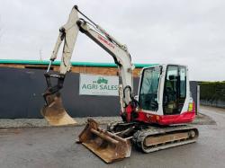 TAKEUCHI TB250 TRACKED EXCAVATOR*C/W 3 BUCKETS*YEAR 2015*VIDEO*
