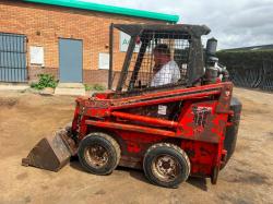 THOMAS T80 SKIDSTEER*C/W BUCKET*VIDEO*