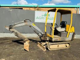 VOLVO EC15B RUBBER TRACKED MINI EXCAVATOR*C/W BUCKET*VIDEO*