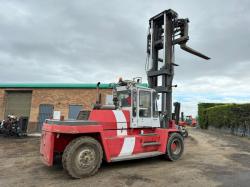 KALMAR DC16-1200 FORKLIFT*C/W FORK POSITIONER*VIDEO*