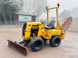 VERMEER RT450 4WD TRENCHER C/W FRONT BLADE & DEUTZ ENGINE *VIDEO*
