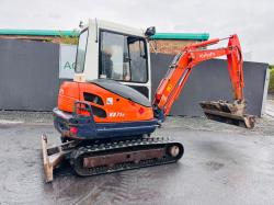 KUBOTA KX71-3 EXCAVATOR* C/W SELECTION OF BUCKETS*VIDEO*