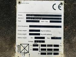 DCH DOH 12 TONNE 2 STAGE MAST LIFT *C/W 8FT TINES*VIDEO*