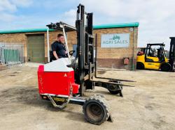 PALFINGER F3-203 ROUGH TERRAIN FORKLIFT*C/W PALLET TINES*YEAR 2013*VIDEO*